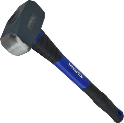 Faithfull 60411439 Club Hammer Long Shaft Fibreglass Handle 1.81kg (4 lb)