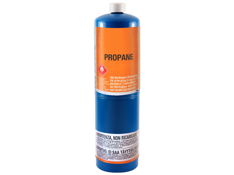 Faithfull 2400 Propane Gas Cylinder CGA600 Fitting