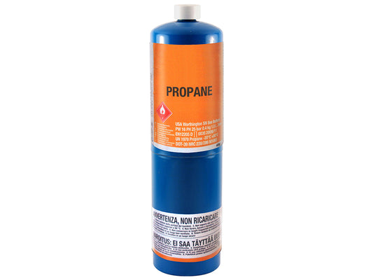 Faithfull 2400 Propane Gas Cylinder CGA600 Fitting