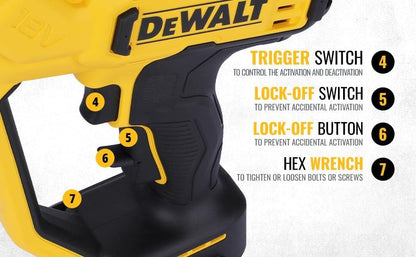 DEWALT DCMPP568N XR Pruner 18V Cordless Pruning Shears Bare Unit for Tree Branch Shrub Hedge and Garden Maintenance