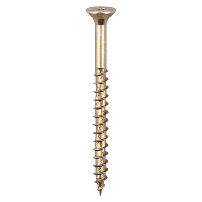 TIMCO Velocity Screw PZ2 CSK ZYP 3.5 x 35 Gold Pack 200