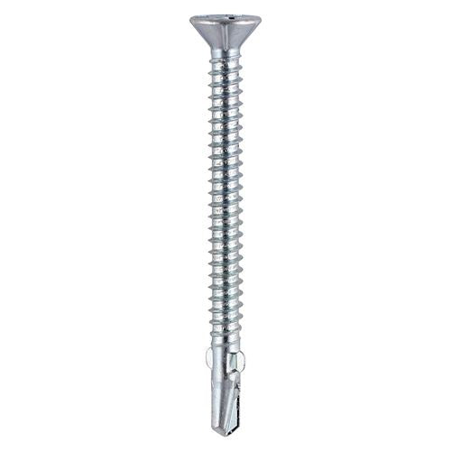TIMCO WingTip Screw S/DRILL No3 Zinc 4.2 x 32 Silver Pack 200