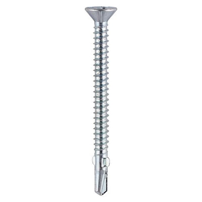 TIMCO WingTip Screw S/DRILL No3 Zinc 4.2 x 32 Silver Pack 200