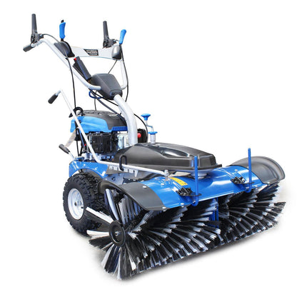 Hyundai HYSW1000 Petrol Sweeper 173cc 100cm Self Propelled Yard Sweeper Power Brush