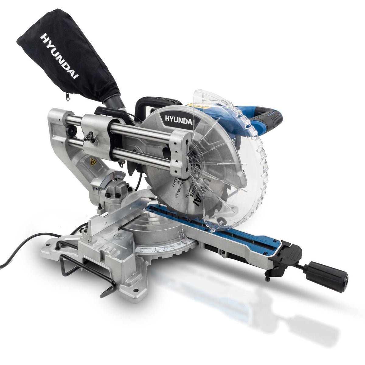 Hyundai HYMS2000E Electric Mitre Saw 2000W 230V 255mm Chop Saw Sliding Saw Woodworking Chop Saw