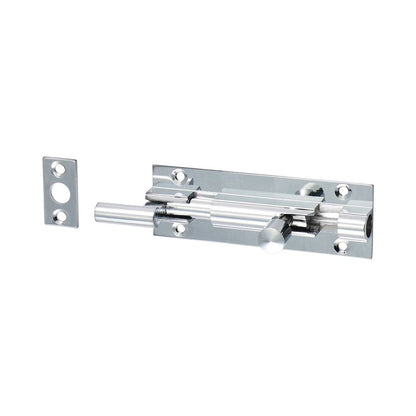 TIMCO Nkd. Barrel Bolt Pol. Chrome 75 x 25mm Pack 1