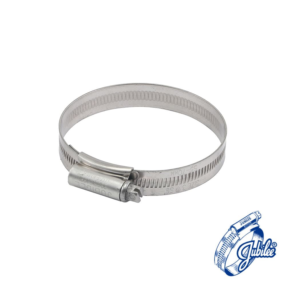 TIMCO Jubilee Clip SS 55-70mm Pack 10