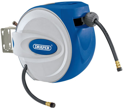 15049 Draper Retractable Air Hose Reel, 30m RAH30 Air Hoses Professional Trade DIY Workshop Garage Use