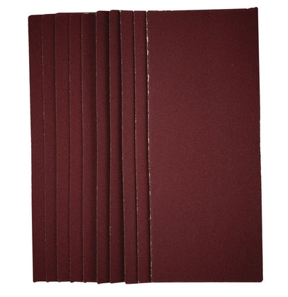 Draper SANDING SHEET 115X280MM 120G 57112 57112 1/2 Sanding Sheets, 115 x 280mm (Pack of 10)