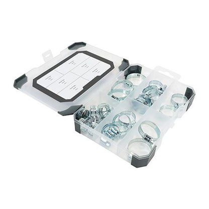 TIMCO Mix Hose Clips Zinc 25pcs Pack 1