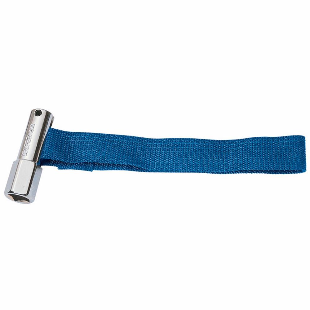 DRAPER 13771 - 1/2" Sq. Dr. or 21mm 120mm Capacity Oil Filter Strap Wrench