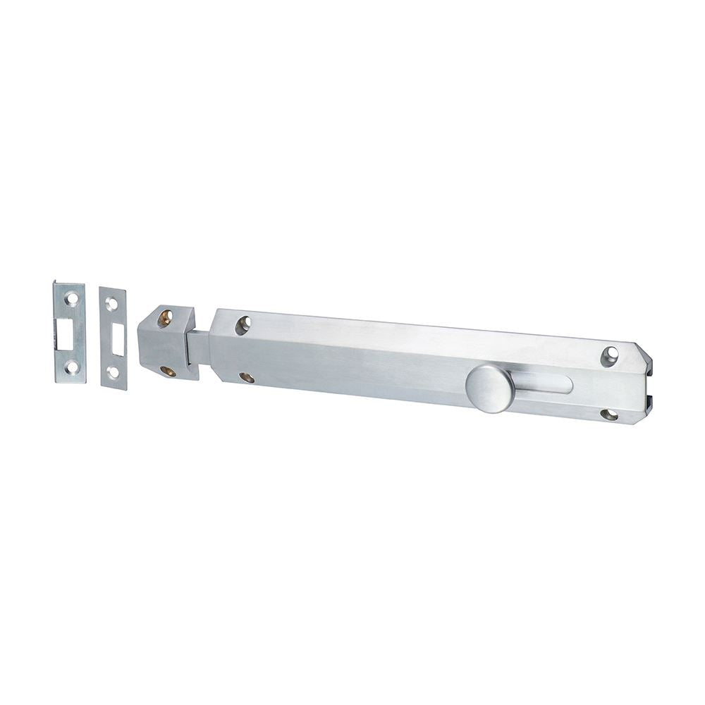 TIMCO Architectural Bolt Sat. Chrome 210 x 35mm Pack 1