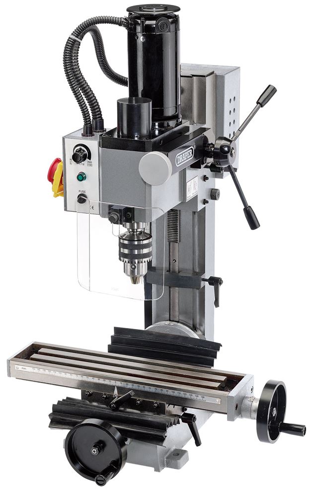 Draper 500W MILLING MACHINE 34023 Variable Speed Mini Milling/Drilling Machine (350W)