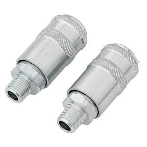 Draper 2PC 1/4BSP MALE QUICKCOUPLING 70863 1/4" Male Quick Coupling (Pack of 2)