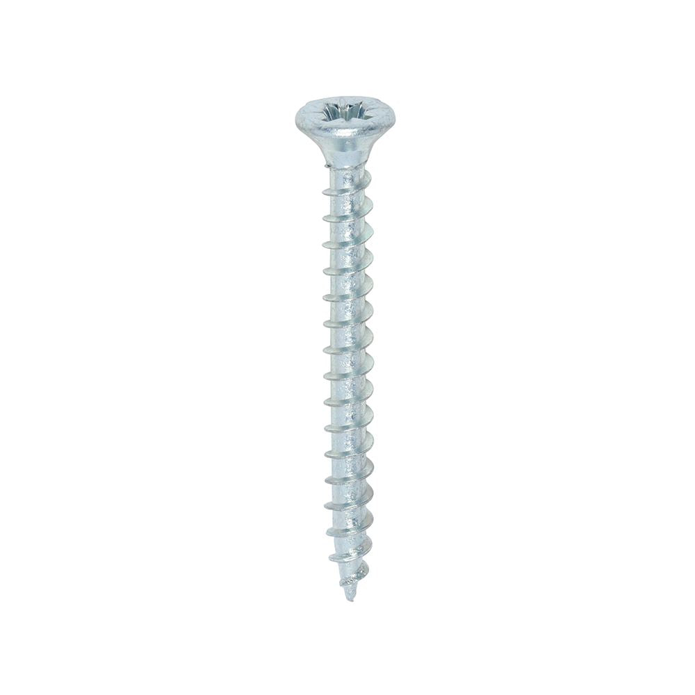 TIMCO Solo Woodscrew PZ2 CSK Zinc 3.5 x 35 Silver Pack 200