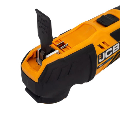 JCB 21-18TPKMT-5 Power Tool Kit 18V Brushless Combi Drill Impact Driver Multi Tool 2x 5.0Ah Super Fast Charger 26in Wheeled Bag Cordless Tool Kit