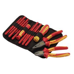 Draper XP1000 14PC S/D & PLIER SET 94860 94860 VDE Slimline Interchangeable Screwdriver and Pliers Set (14 Piece)