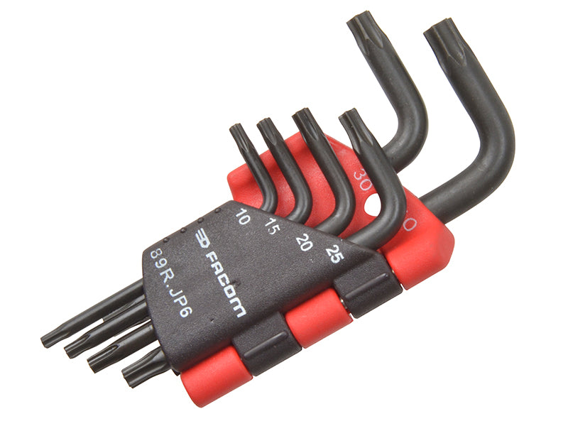 Facom 89R.JP6 89R.JP6 ResisTORX Hexagon Key Set of 6 (TX10 - TX40)