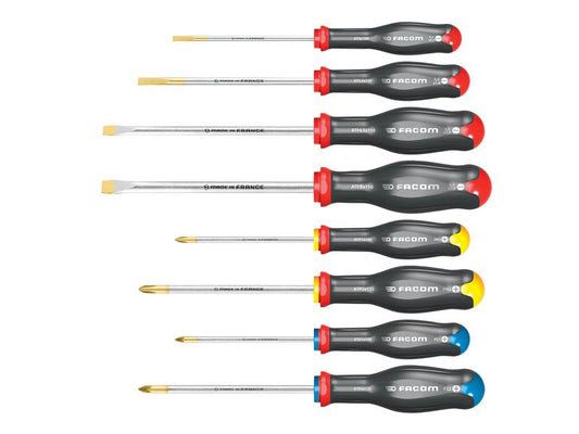 Facom AT.J8PB Protwist® Screwdriver Set, 8 Piece