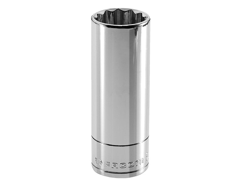 Facom J.12LA Bi-Hexagon Deep Socket 3/8in Drive 12mm