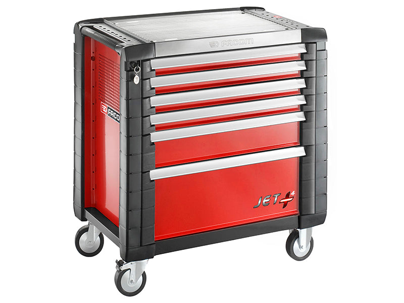 Facom JET.6M4 Jet.6M4 Roller Cabinet 6 Drawer Red