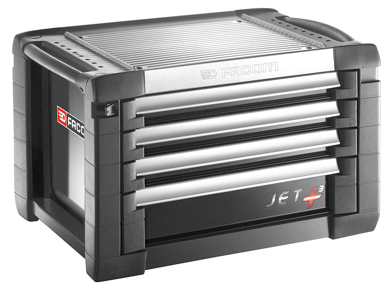 Facom JET.C4GM3 Jet.C4GM3 Tool Chest 4 Drawer Black