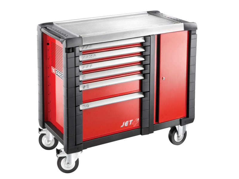 Facom JET.T6M3 Jet.T6M3 Mobile Work Bench 6 Drawer Red