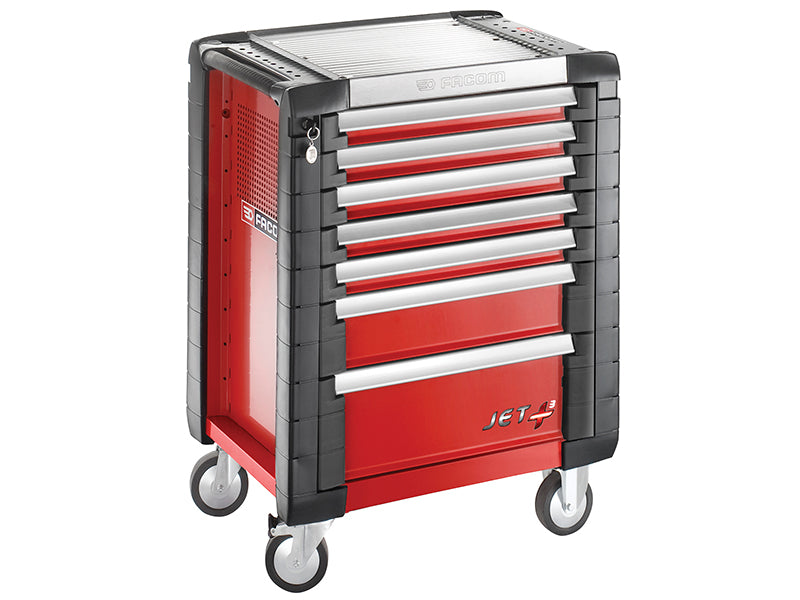 Facom JET.T7M3 Jet.7M3 Mobile Work Bench 7 Drawer Red