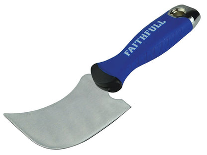 Faithfull FAISGWINDME Professional Window Knife Quarter Moon |