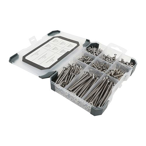 TIMCO Mix Woodscrews SS 340pcs Pack 1