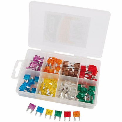 Draper AUTO MINI FUSE ASSTMNT 100PCS 24311 Mini Automotive Plug-In Fuse Assortment (100 Piece)