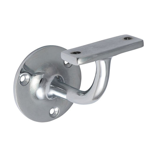 TIMCO Handrail Bracket Pol. Chrome 64mm Pack 1