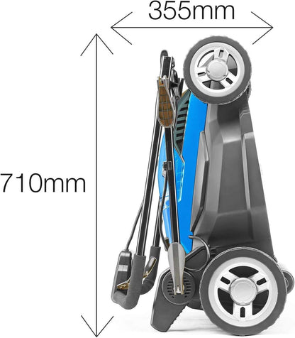 Hyundai HYM3800E Electric Lawn Mower 1600W 230V 240V 38cm Corded Mulching Garden Mower Garden Grass Cutting