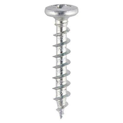 TIMCO PVC Friction Stay Screw - BZP 4.3 x 25 Pack 1000