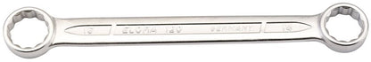 02430 Elora Elora Flat Metric Ring Spanner, 14 x 15mm 120-14x15 Spanner/Wrench Ring Spanners Professional Trade DIY Workshop Garage Use