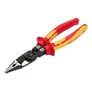 Draper 215MM ELEC. PLIERS (TETHERED) 94605 94605 VDE Tethered 8-in-1 Electricians Pliers, 215mm