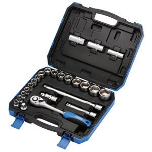 DRAPER 16362 - 1/2" Sq. Dr. Metric Socket Set (24 Piece)