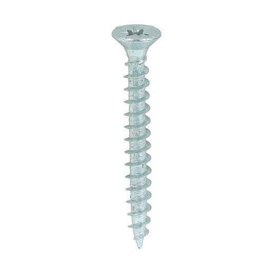 TIMCO Solo Woodscrew PZ2 CSK Zinc 4.5 x 40 Silver Pack 200