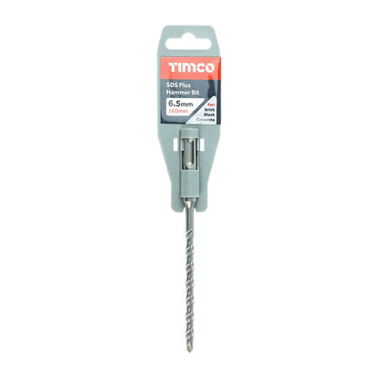 TIMCO SDS Plus Hammer Bit 6.5 x 160 Pack 1