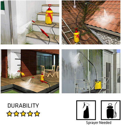 Sika 5L Mould Buster Fungicidal Cleaner Removes Mould Mildew Walls Tiles