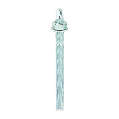 TIMCO Chemical Anchor Stud Zinc Silver M12 x 160 Pack 10.0