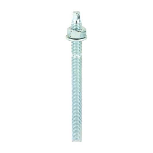 TIMCO Chemical Anchor Stud Zinc Silver M12 x 160 Pack 10.0