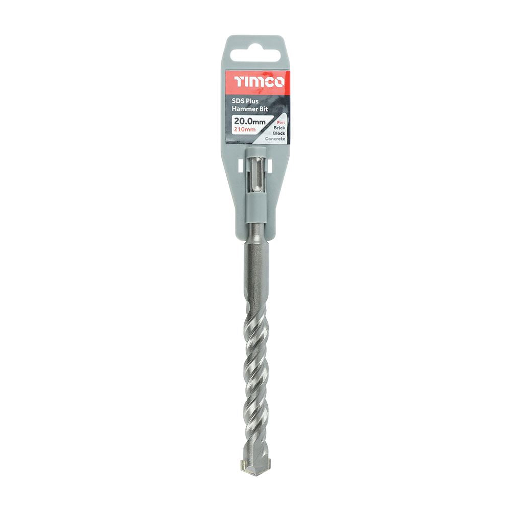 TIMCO SDS Plus Hammer Bit 20.0 x 210 Pack 1
