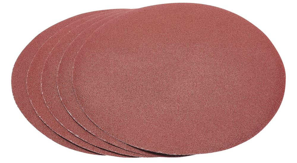 Draper 222MM SANDING DISC MEDIUM PK5 72231 Hook and Loop Aluminium Oxide Sanding Discs (230mm)
