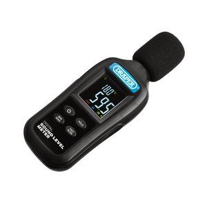 Draper DIGITAL SOUND LEVEL METER 12442 12442 Handlheld Digital Sound Level Meter, 35-135dB and -20 to +70Â°C