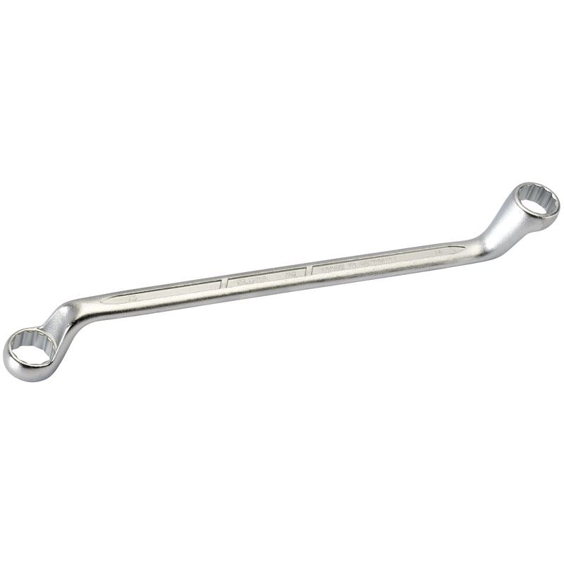 06367 Elora Elora Deep Crank Metric Ring Spanner, 55 x 60mm 110-55x60 Spanner/Wrench Ring Spanners Professional Trade DIY Workshop Garage Use