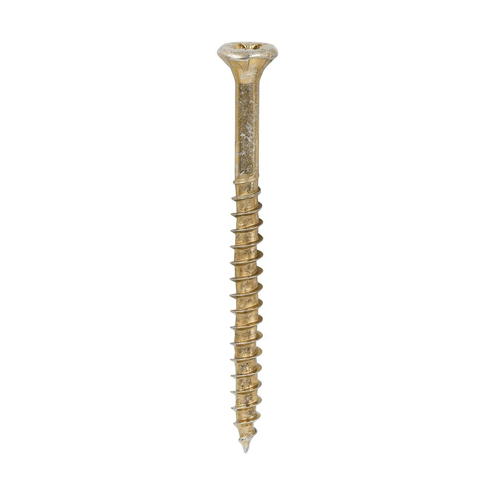 TIMCO Velocity Screw PZ2 CSK ZYP 3.5 x 45 Gold Pack 200