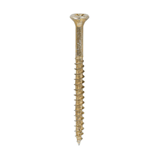 TIMCO Velocity Screw PZ2 CSK ZYP 3.5 x 45 Gold Pack 200