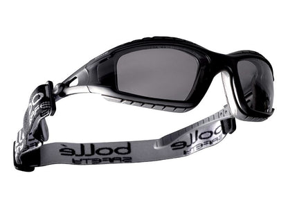 BolleSafety TRACPSF TRACKER PLATINUM� Safety Goggles Vented Smoke