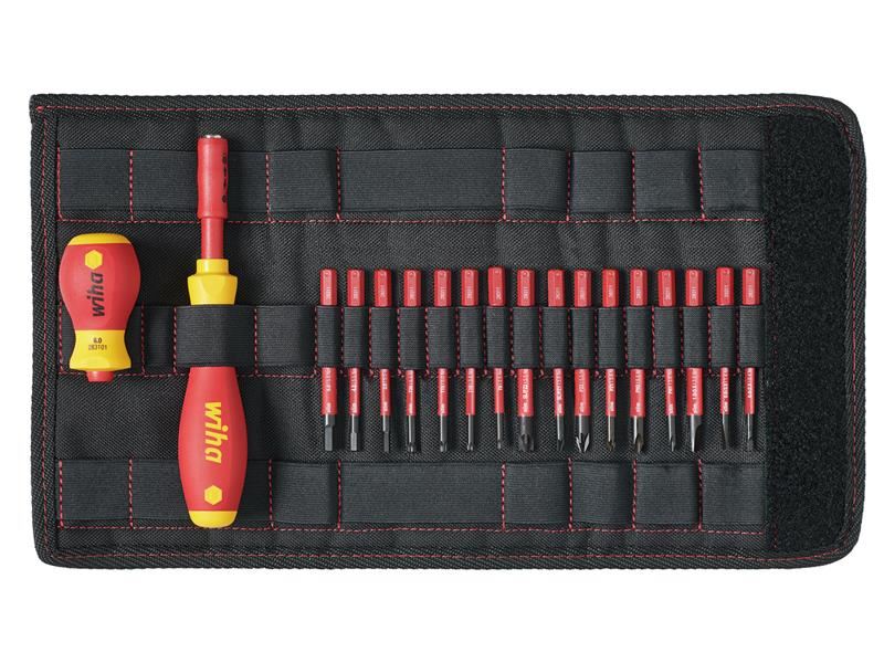WHA SoftFinish  electric slimVario Screwdriver Set, 19 Piece